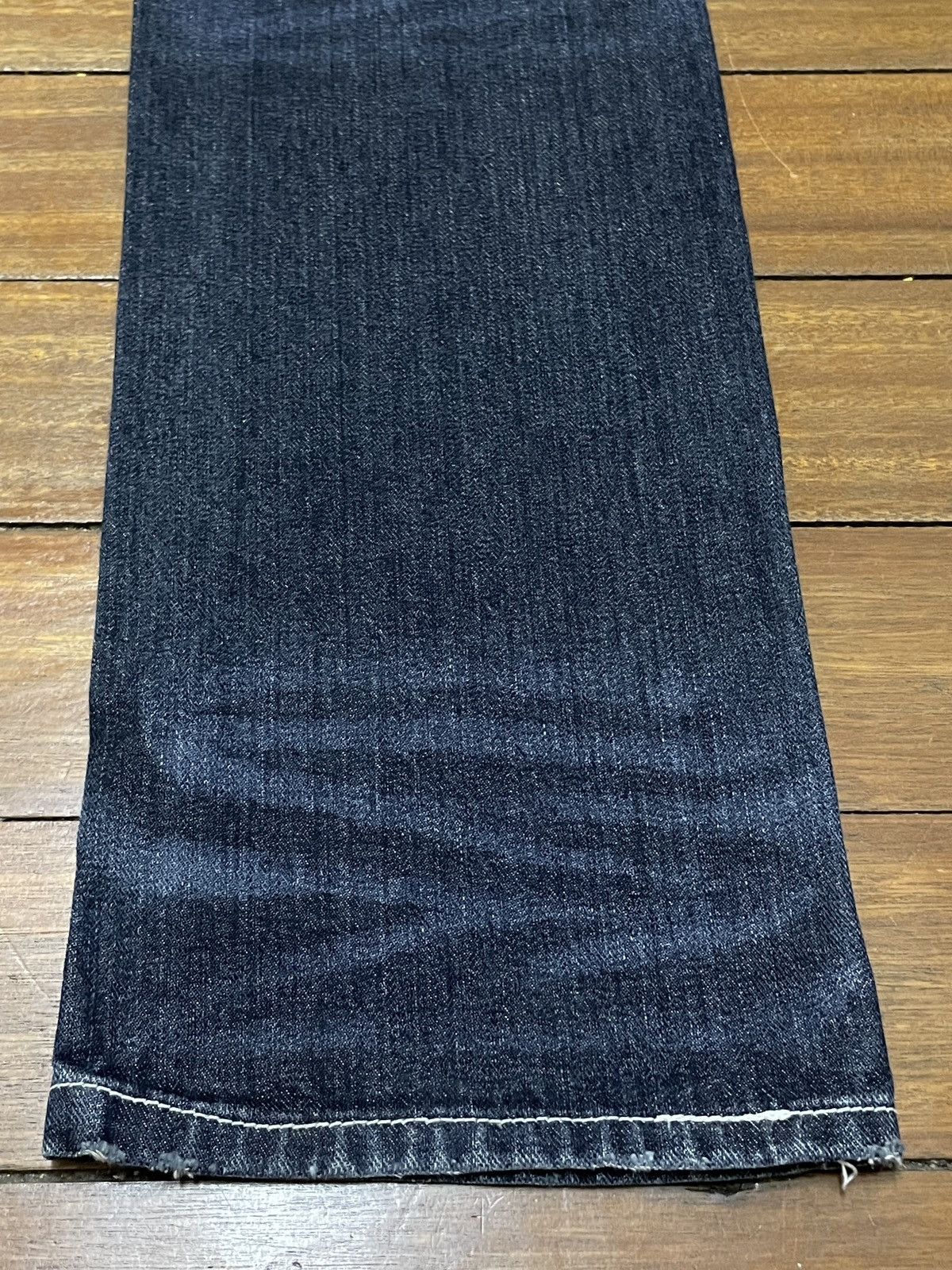 If Six Was Nine Very Rare Vintage Japanese Brand The Executive Jeans 1990s Size US 31 - 8 Thumbnail