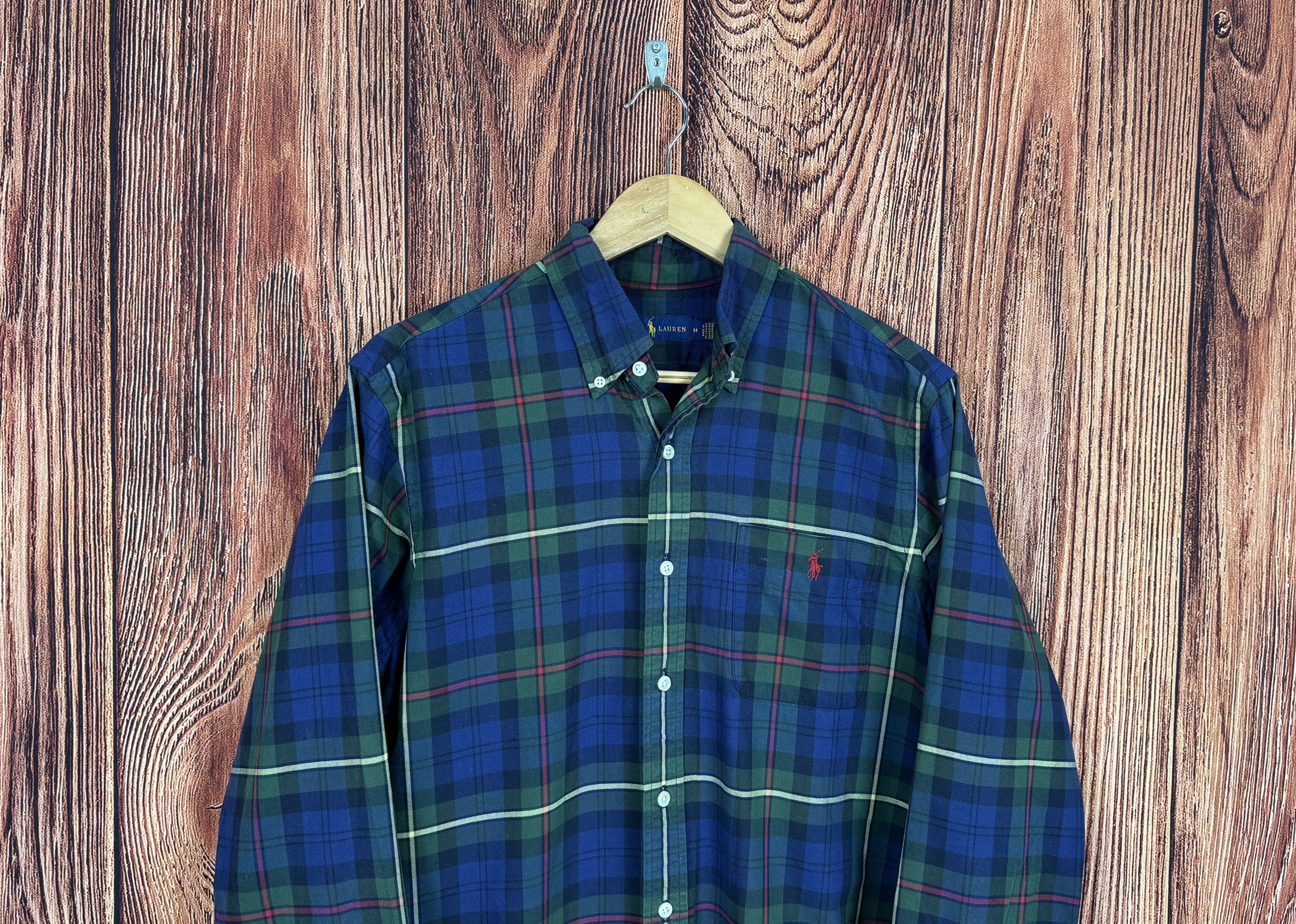 Polo Ralph Lauren Polo Ralph Lauren Checkered Button Ups Shirt Size US M / EU 48-50 / 2 - 2 Thumbnail