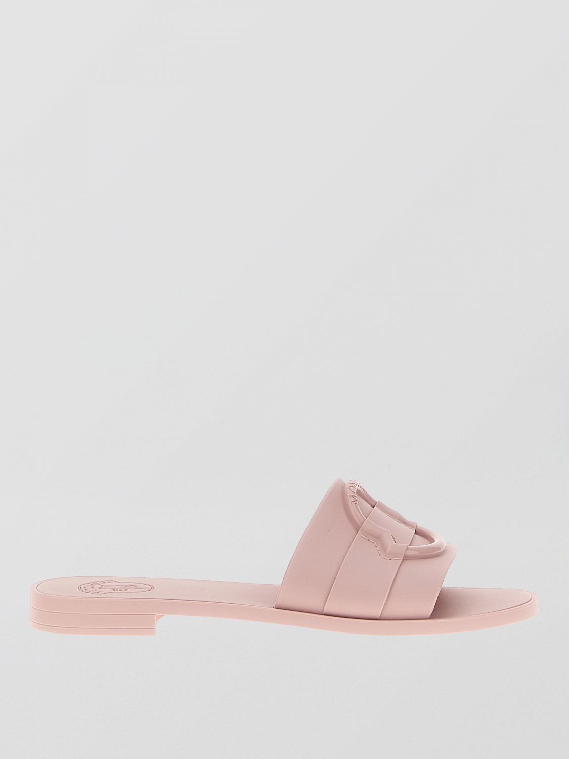 image of Moncler Flat Sandals Woman Pink, Women's (Size 6)