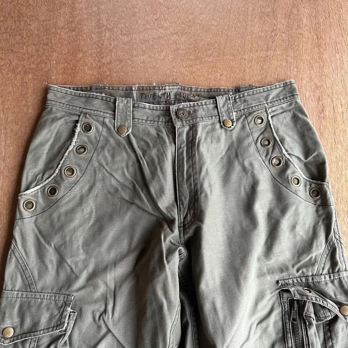 Voodoo Tactical GRAILS 🔥 TWENTY WORK JAPAN Utility Double Bones Cargo Pants Size US 34 / EU 50 - 6 Thumbnail
