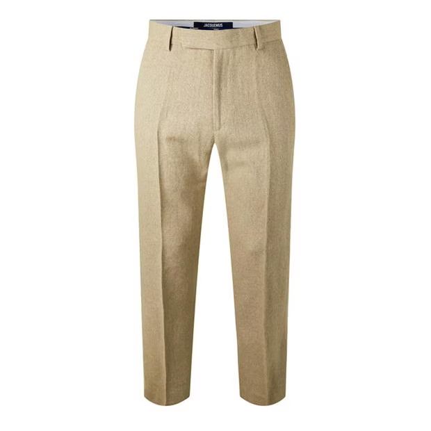 image of Jacquemus O1G2R1Mq0524 Pants In Beige, Men's (Size 30)