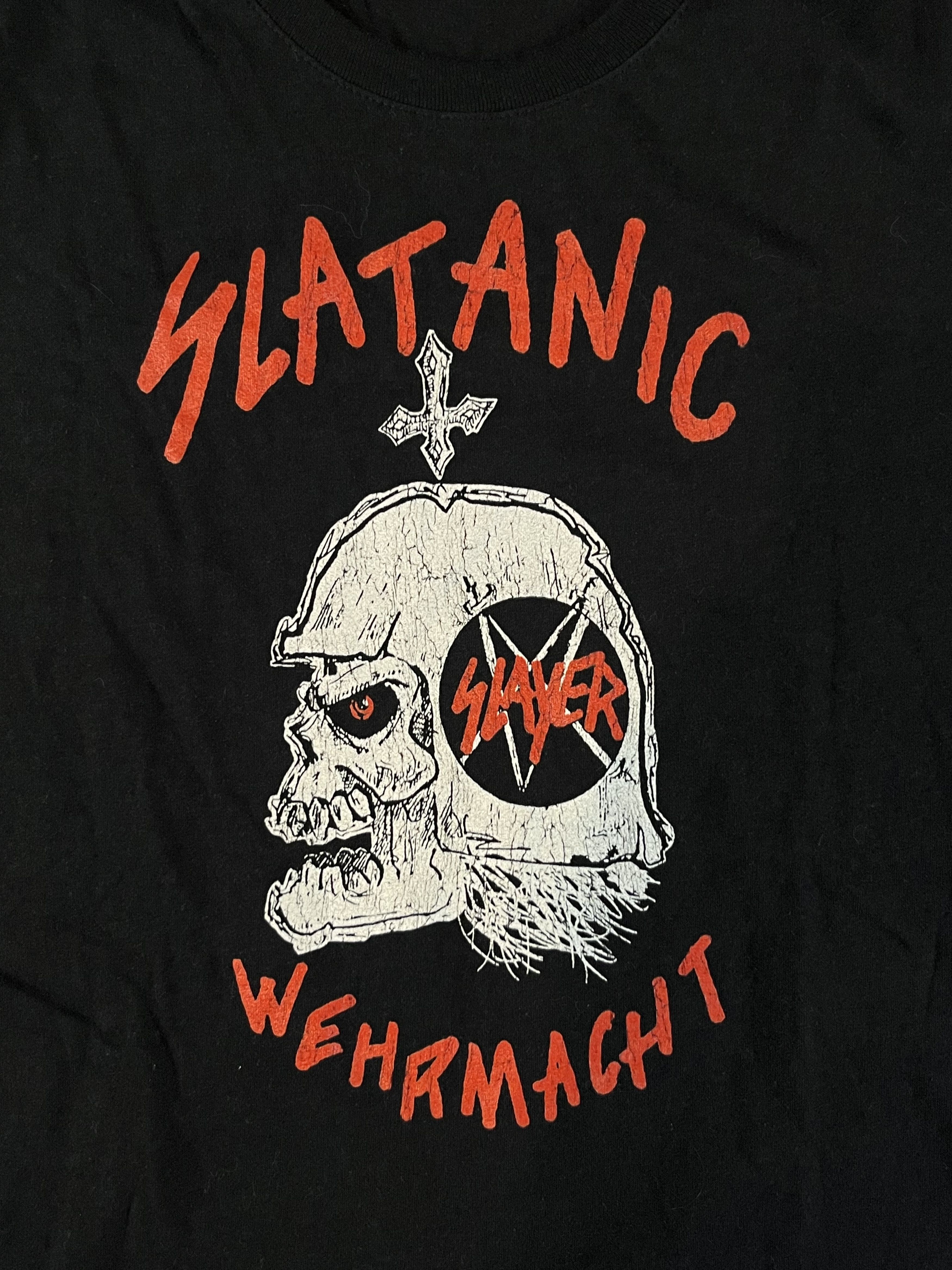 Band Tees Vintage Slayer Slaytanic Wehrmacht Size US M / EU 48-50 / 2 - 4 Thumbnail