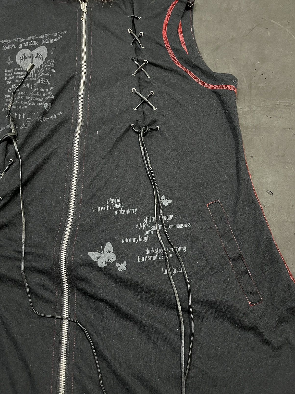 If Six Was Nine × Japanese Brand × Le Grande Bleu (L.G.B.) Zj punk fur hoodie ifsixwasnine lgb styled Size US M / EU 48-50 / 2 - 5 Thumbnail