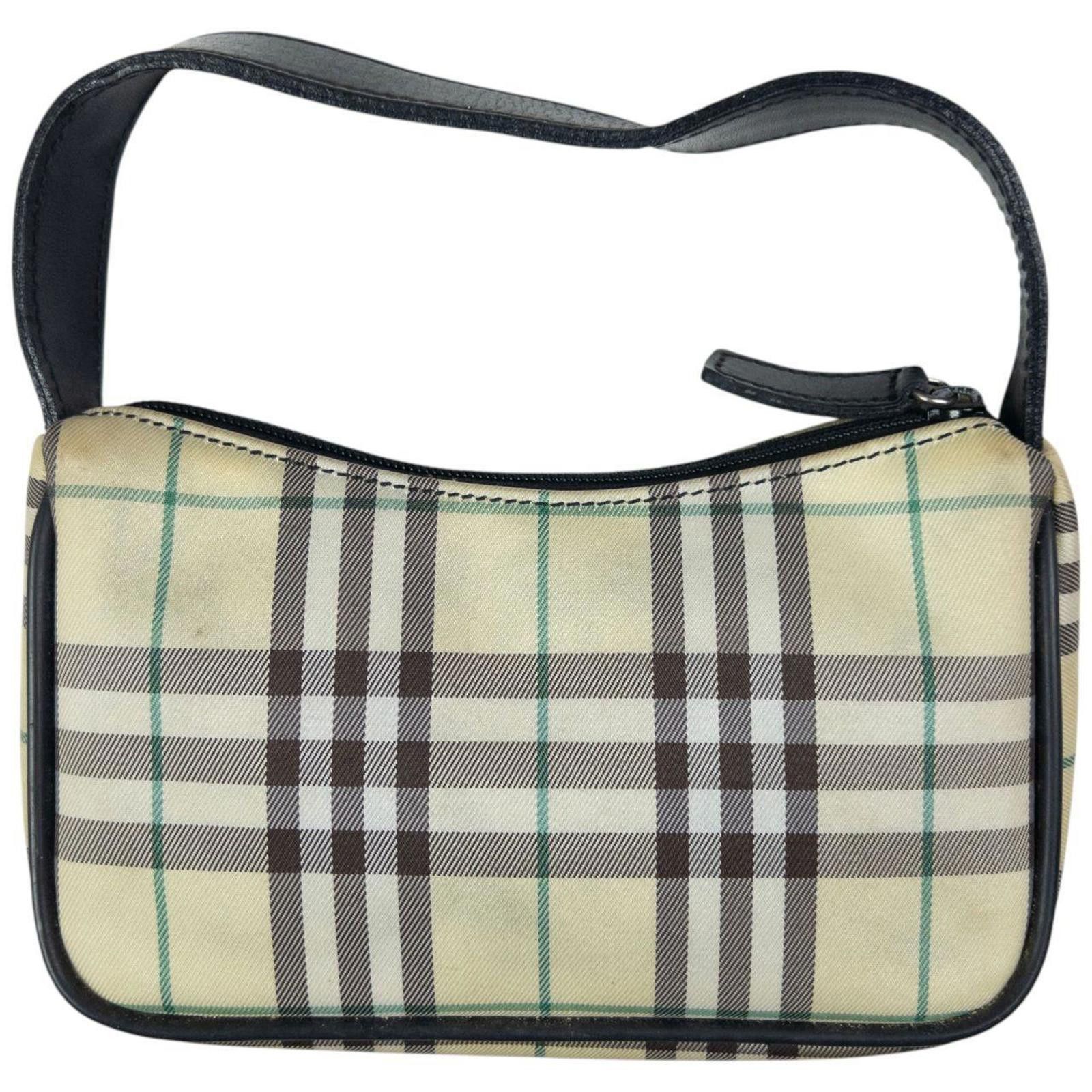Vintage Burberry Nova Check Mini Handbag