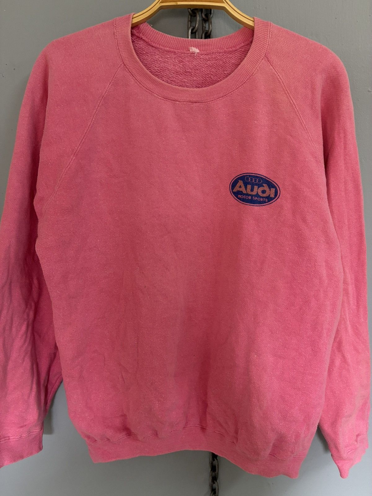 Audi Vintage 80s Audi Motor Sports Sweatshirt Size US M / EU 48-50 / 2 - 3 Thumbnail