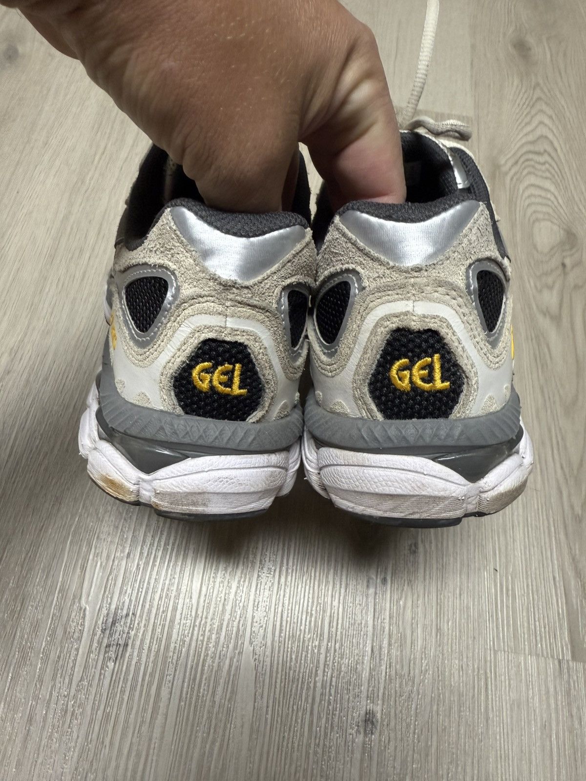 Asics Asics gel nyc clay grey black Size US 9 / EU 42 - 4 Thumbnail