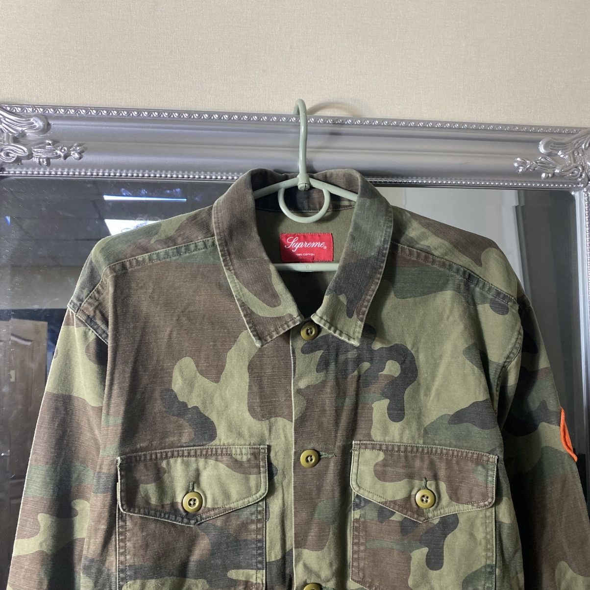 Supreme Supreme Camo Shirt Army Size US L / EU 52-54 / 3 - 5 Thumbnail