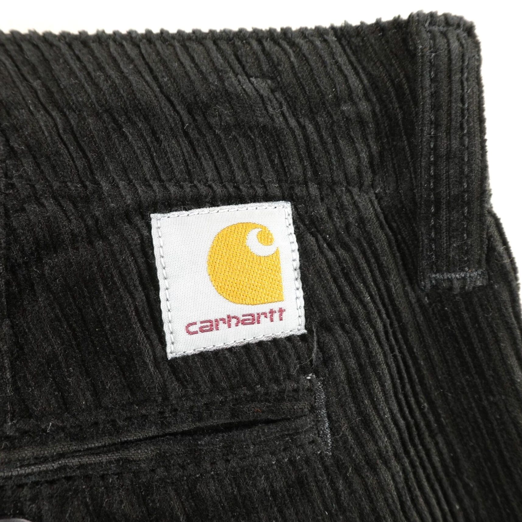 Carhartt Carhartt WIP Pants Mens 30x32 Black Corduroy Chino Work In Progress Club Utility Pants Brand Carhartt Size US 31 - 7 Thumbnail