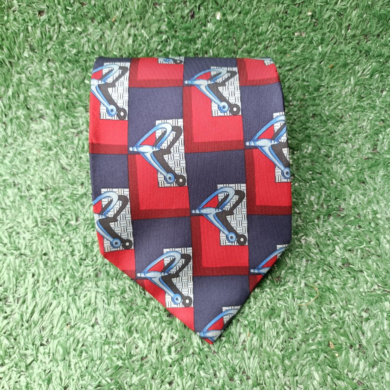 Gucci Vintage Gucci Silk Tie Size ONE SIZE - 2 Thumbnail