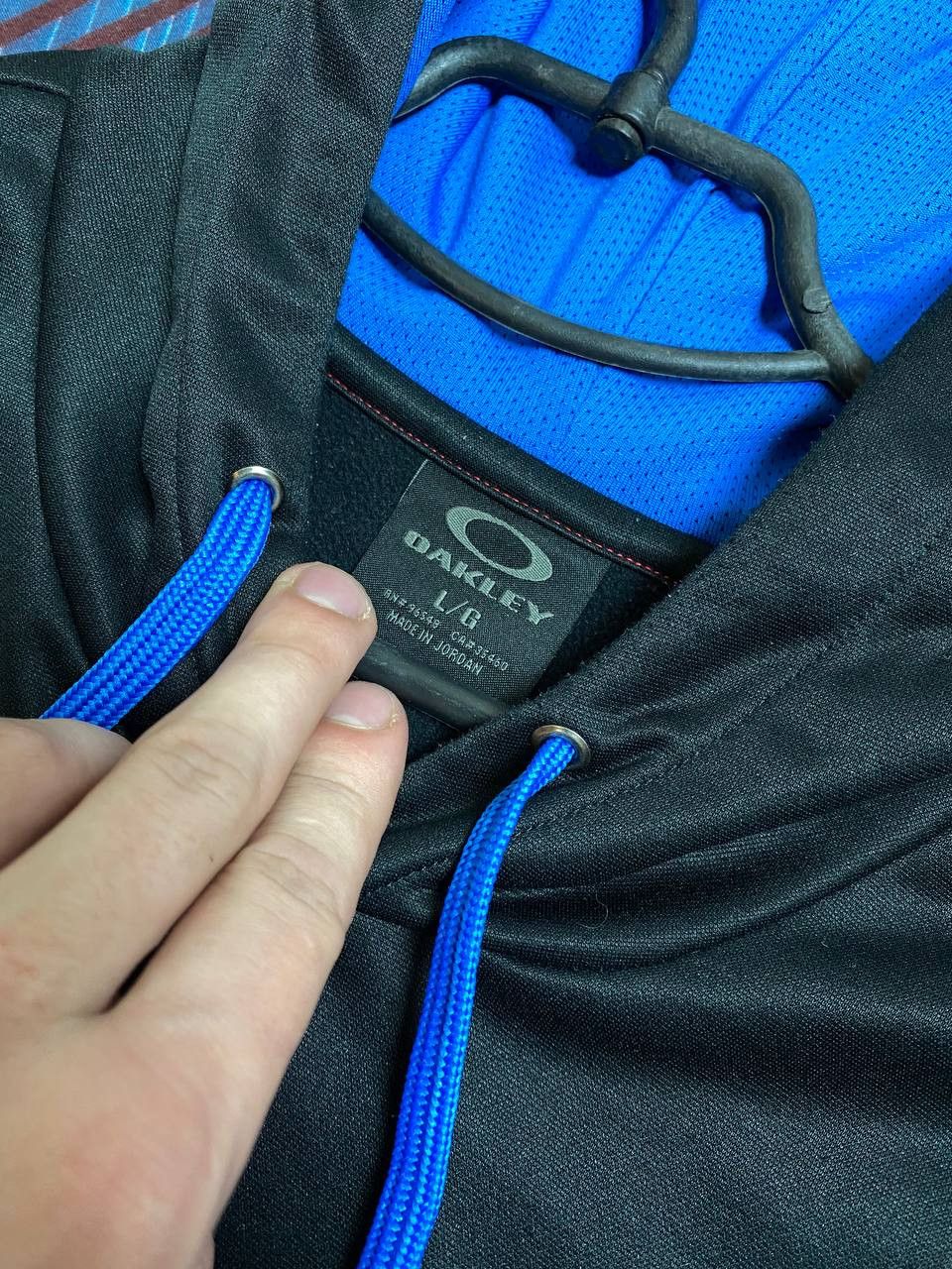 Oakley × Vintage Vintage OAKLEY EMBROIDERY LOGO HOODIE Size US L / EU 52-54 / 3 - 2 Thumbnail