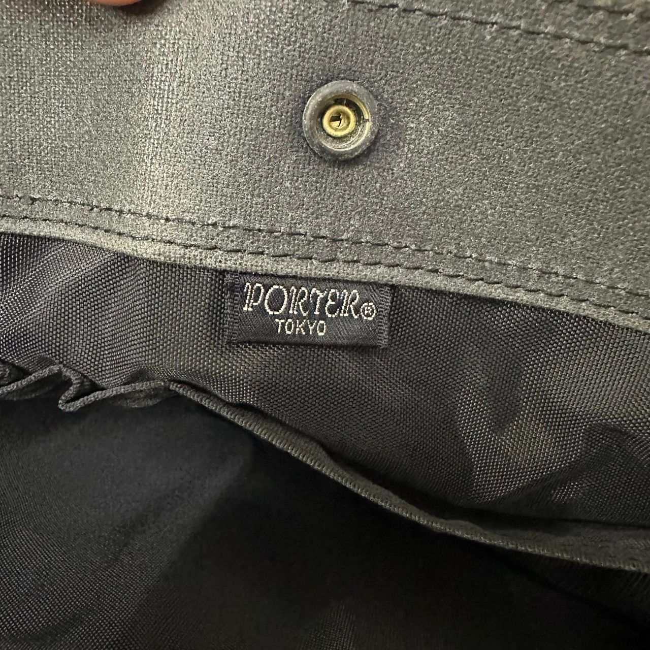 Porter Porter Yoshida & Co Tote Bag Japan – Canvas & Leather Bottom Size ONE SIZE - 5 Thumbnail