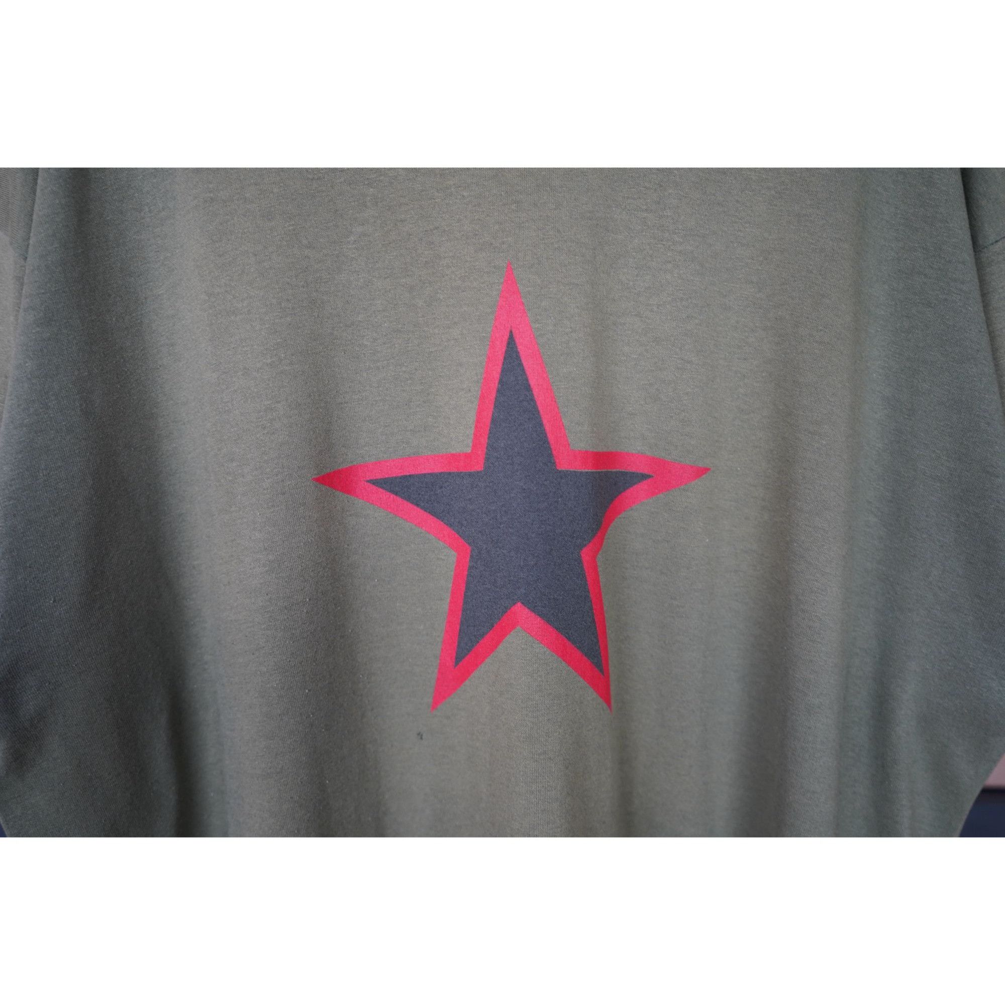 Vintage 90s RATM Star Olive Vintage Band Tshirt XXL #388 Size US XXL / EU 58 / 5 - 3 Thumbnail