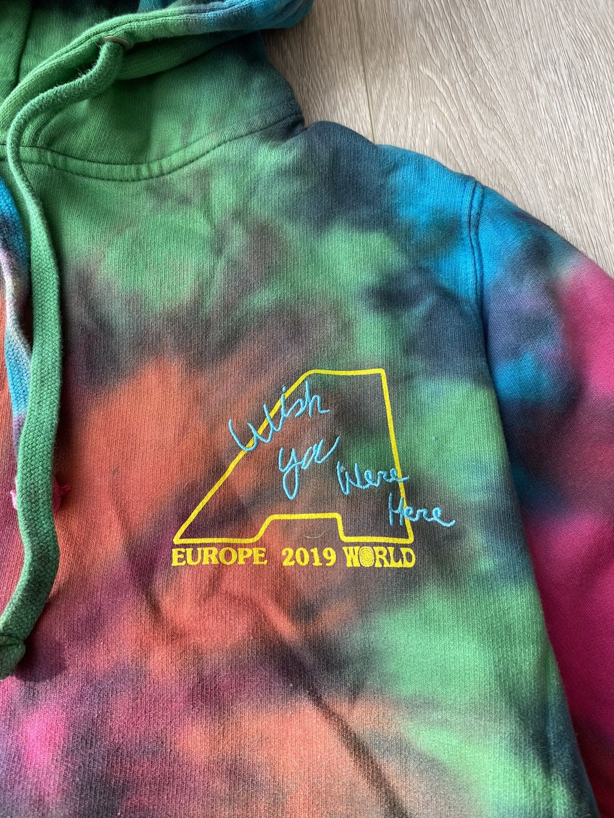 Travis Scott Travis Scott Astroworld Festival Run Tie Dye Hoodie Size US S / EU 44-46 / 1 - 8 Thumbnail