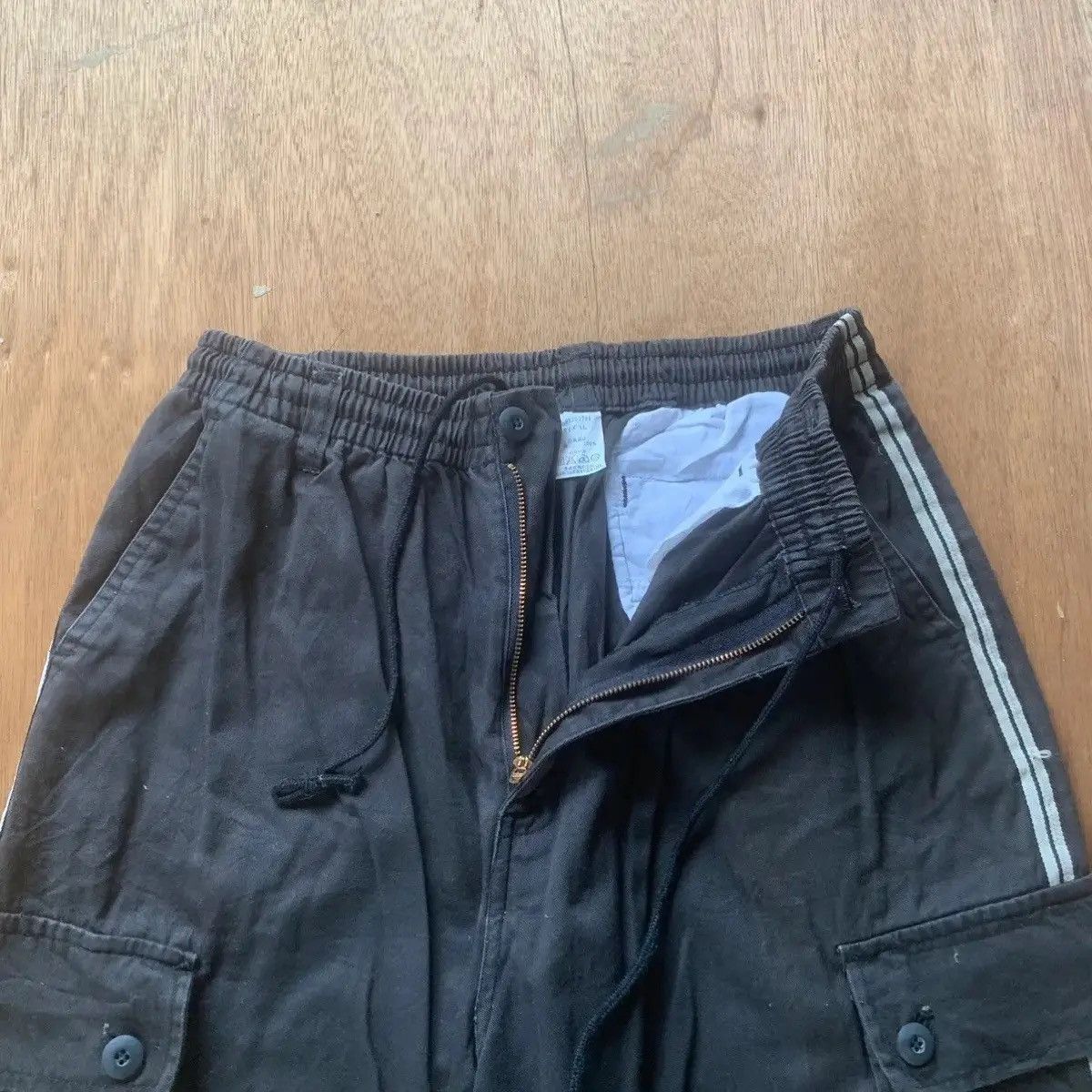 NOLLEY'S 🍁 FREE SIZE🍁VINTAGE SIDESTRIPED JAPANESE SPRINGWAIST CARGO Size US 36 / EU 52 - 5 Thumbnail
