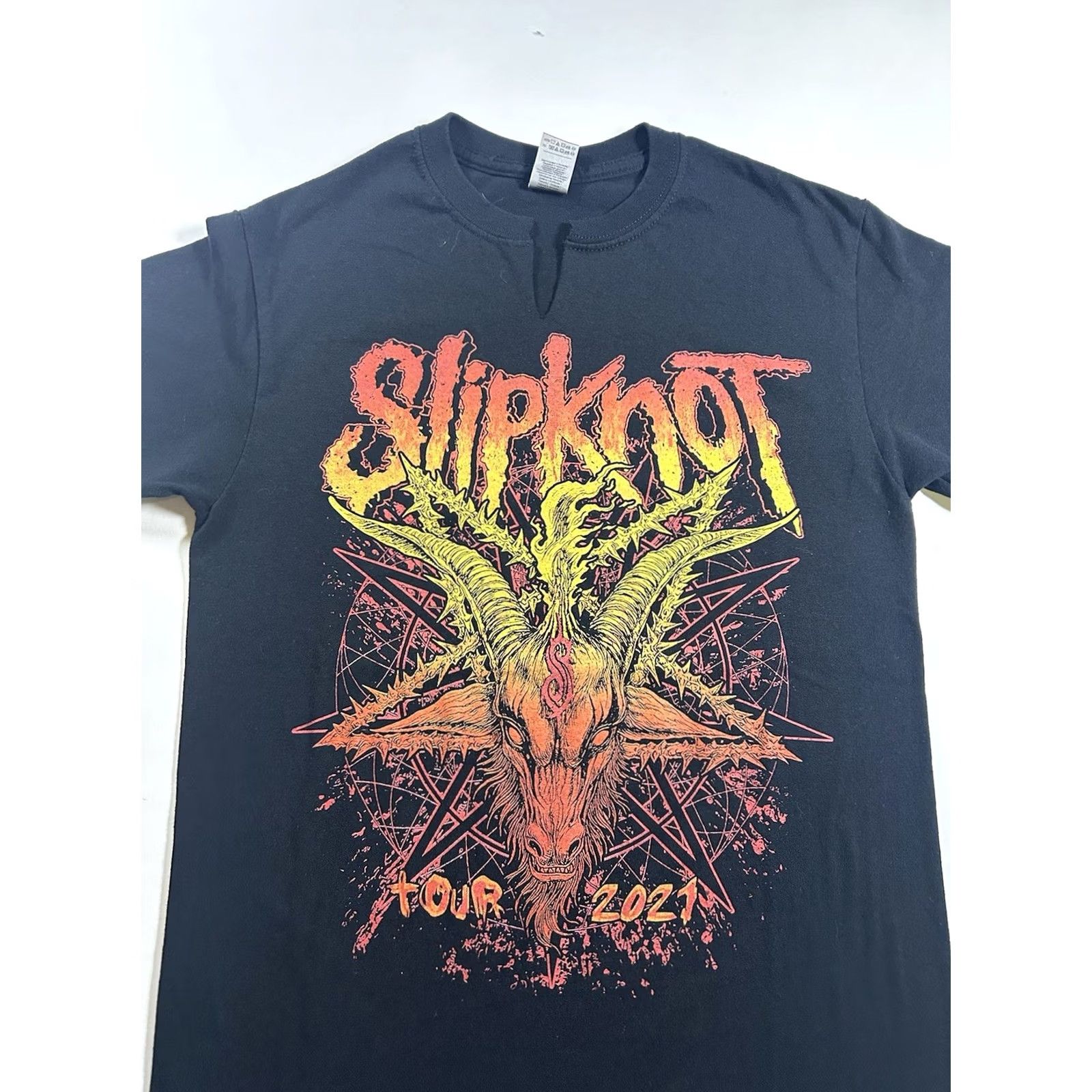 Gildan Slipknot T Shirt 21 Tour Knotfest Roadshow Fever 333 Code Orange Killswitch Smal Size US S / EU 44-46 / 1 - 7 Thumbnail