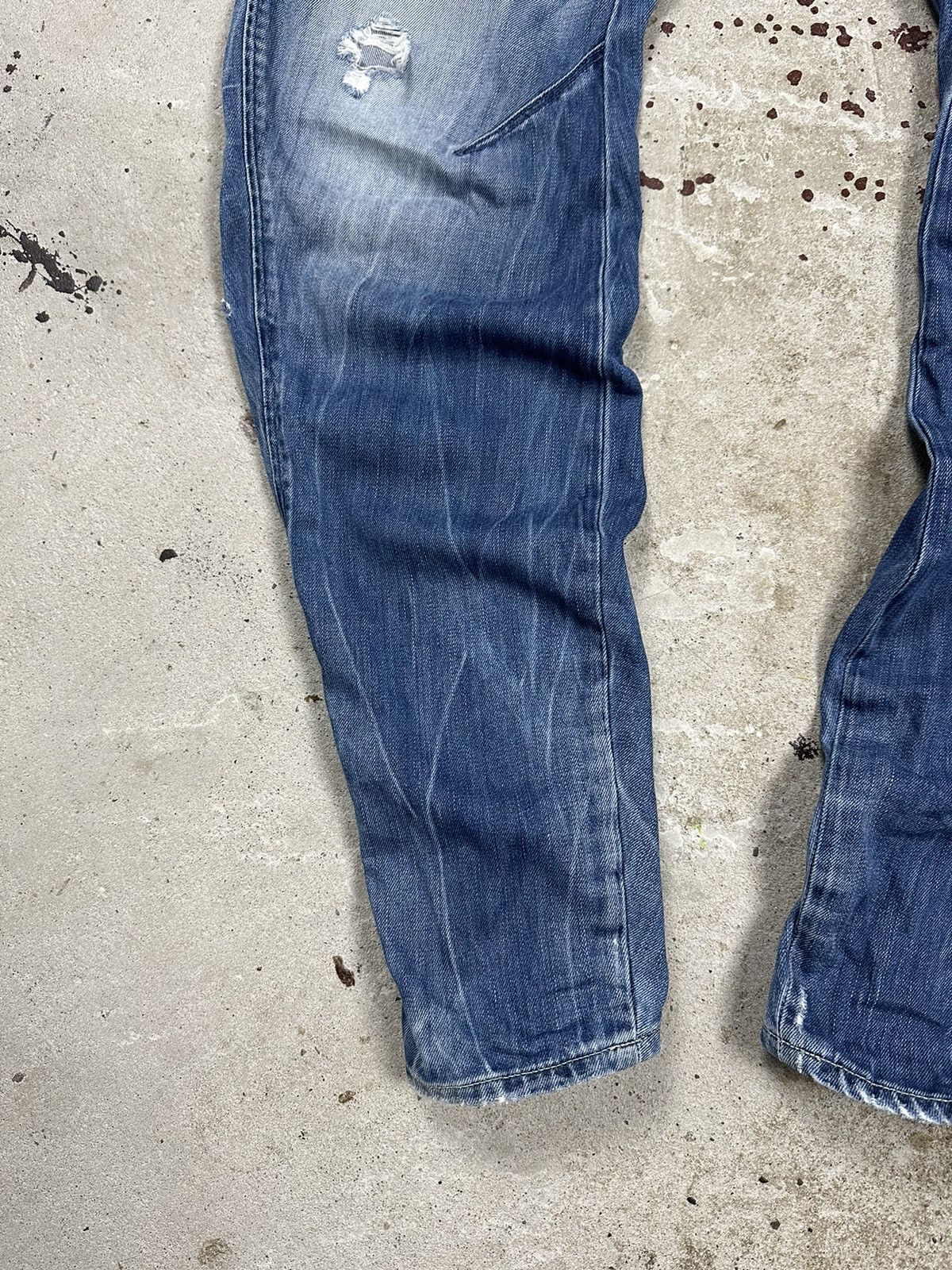 G-Star × Vintage Vintage G Star Raw Arc Loose Tapered Denim Pants Trashed Size US 31 - 4 Thumbnail