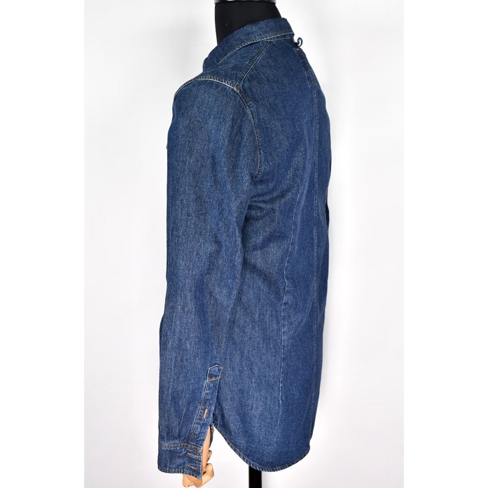G-Star G-Star Coban Shirt Denim Button-Up Long Sleeve Collared 100% Cotton Blue L Mens Size US L / EU 52-54 / 3 - 4 Thumbnail