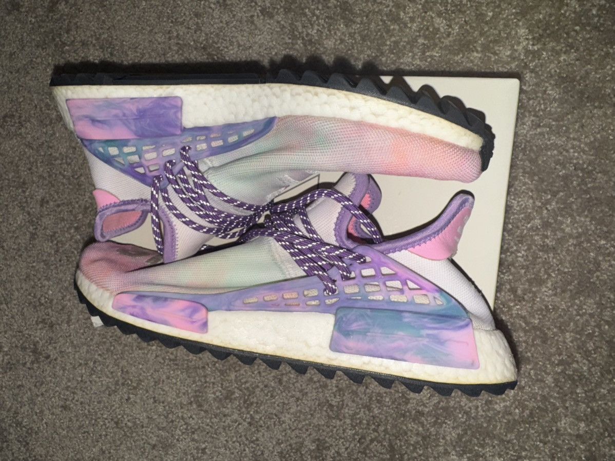 Adidas × Humanrace × Pharrell Pharrell x NMD Human Race Trail 'Holi Festival' Size US 10 / EU 43 - 7 Thumbnail
