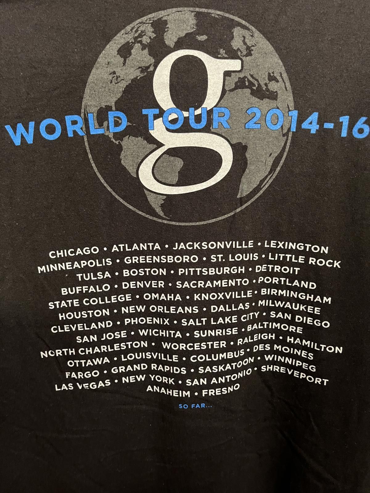 Designer Garth Brooks Tour Tee- 2014-2016 Garth Brooks T-shirt 2XL Size US XXL / EU 58 / 5 - 5 Thumbnail