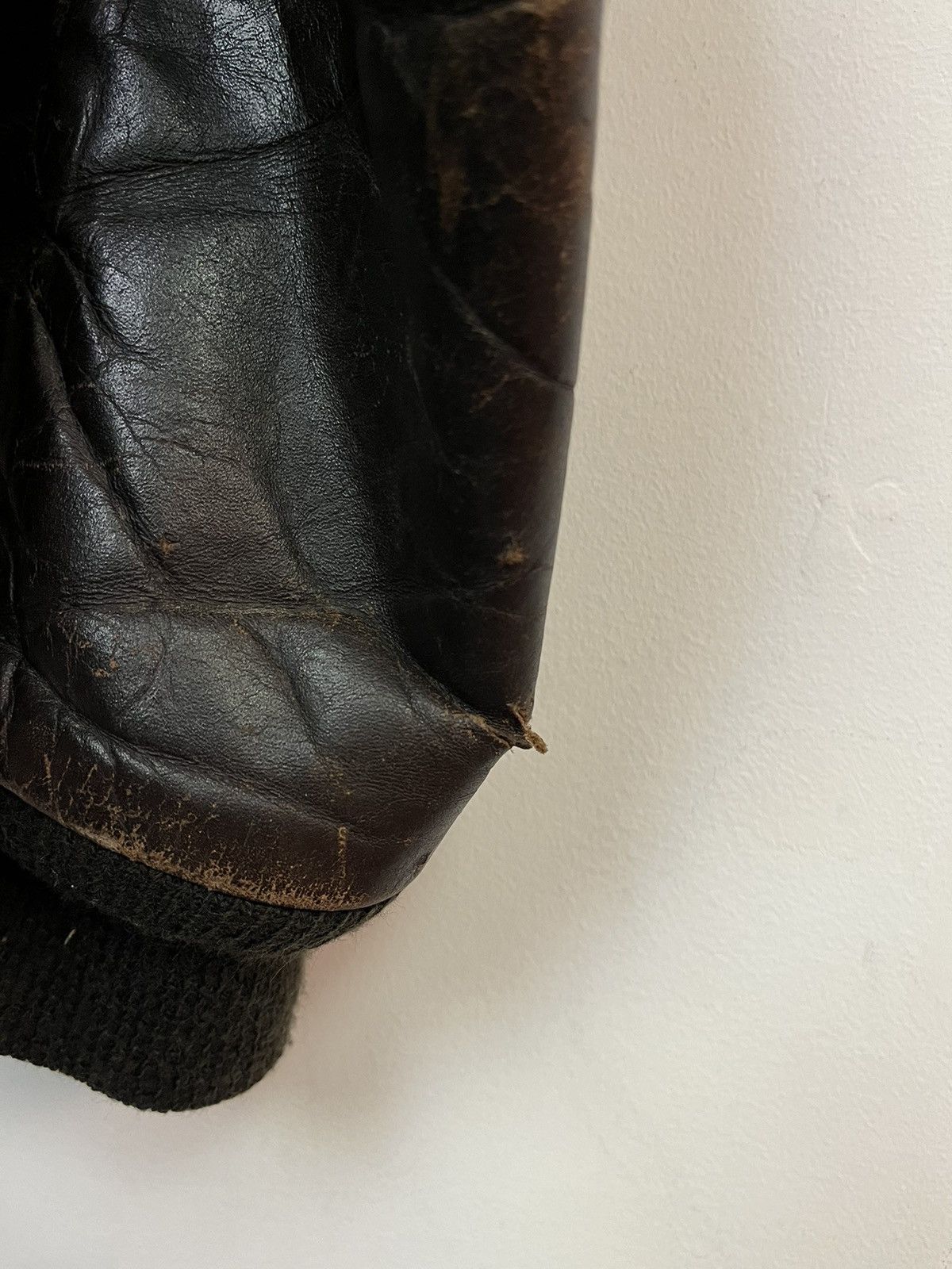 Schott 1970’s Schott Leather Bomber Jacket Size US M / EU 48-50 / 2 - 7 Thumbnail
