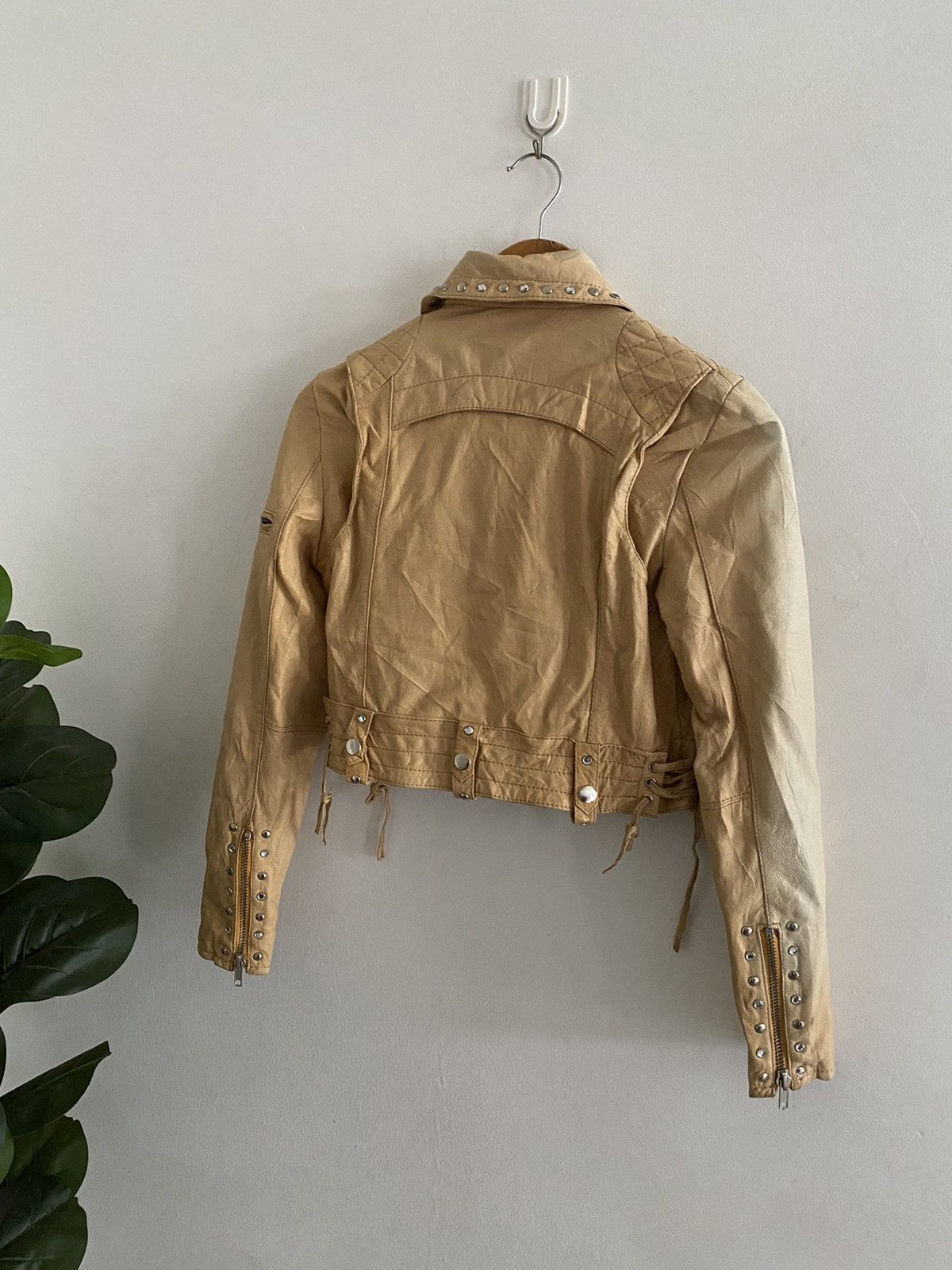 If Six Was Nine ☠️ValenTina Biker punk women jacket zipper nice designe Size US S / EU 44-46 / 1 - 15 Thumbnail