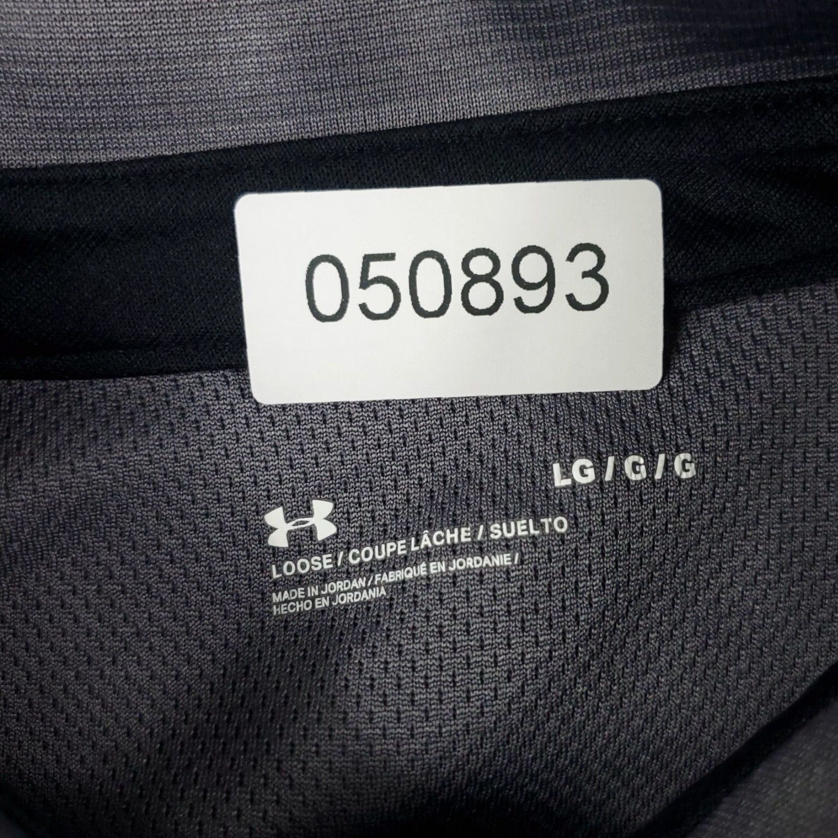 Under Armour Under Armour Polo Shirt Gray Adult Large Short Sleeve Golf Casual Mens Size US L / EU 52-54 / 3 - 7 Thumbnail