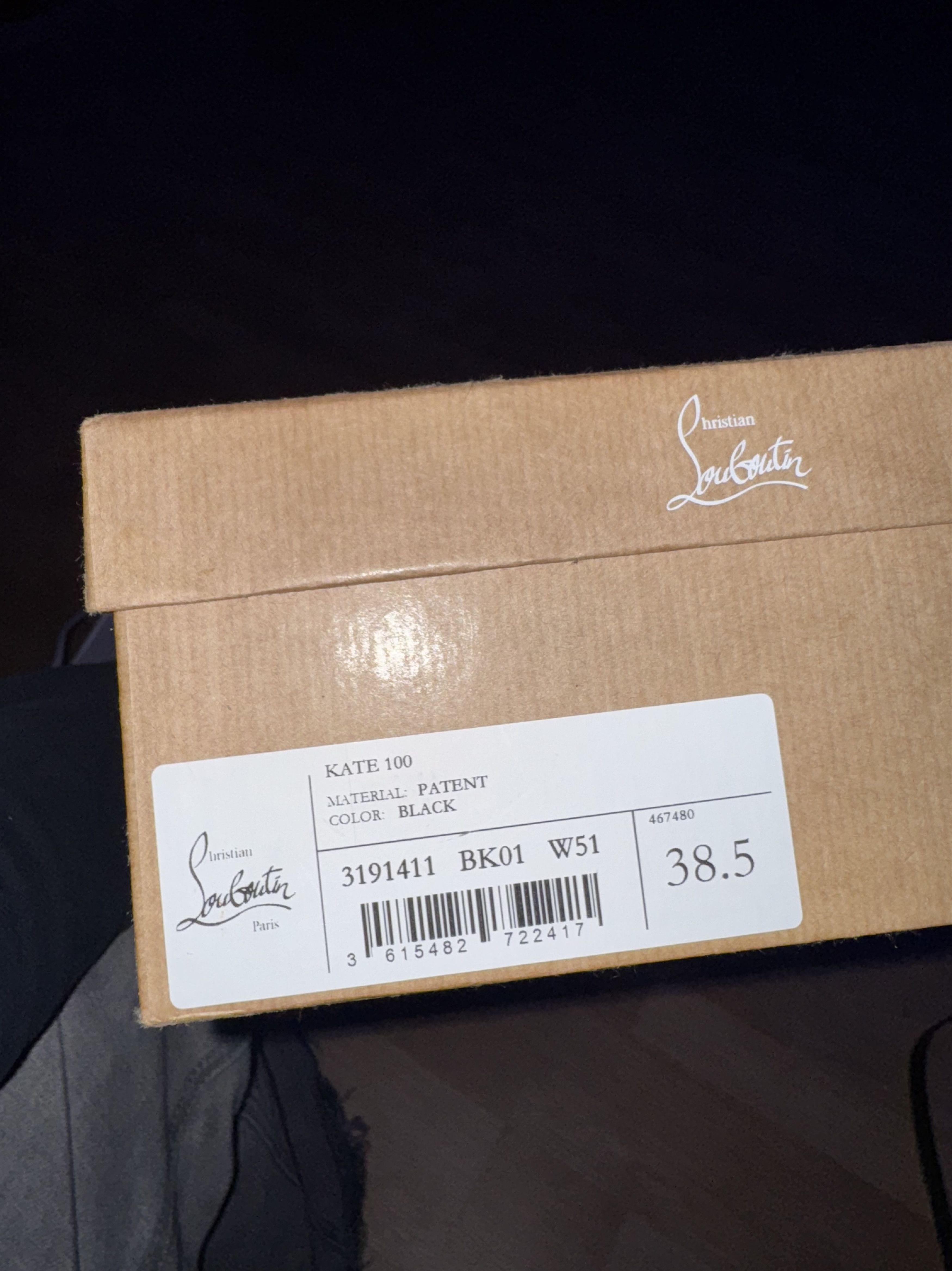 Christian Louboutin KATE 100 Size US 8.5 / IT 38.5 - 9 Thumbnail