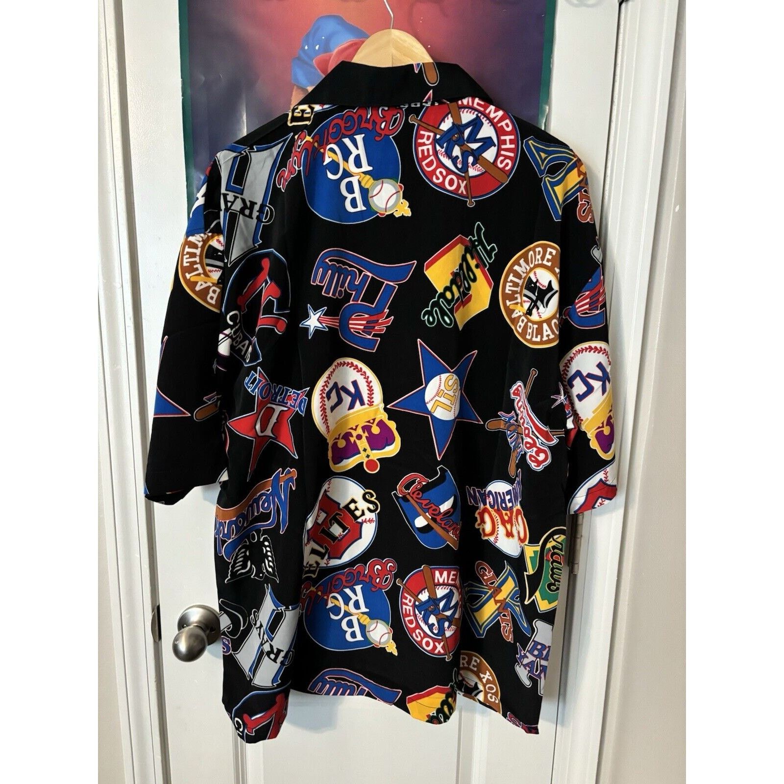Other vintage negro league hawaiian shirt black rare MLB size XL Size US XL / EU 56 / 4 - 5 Thumbnail