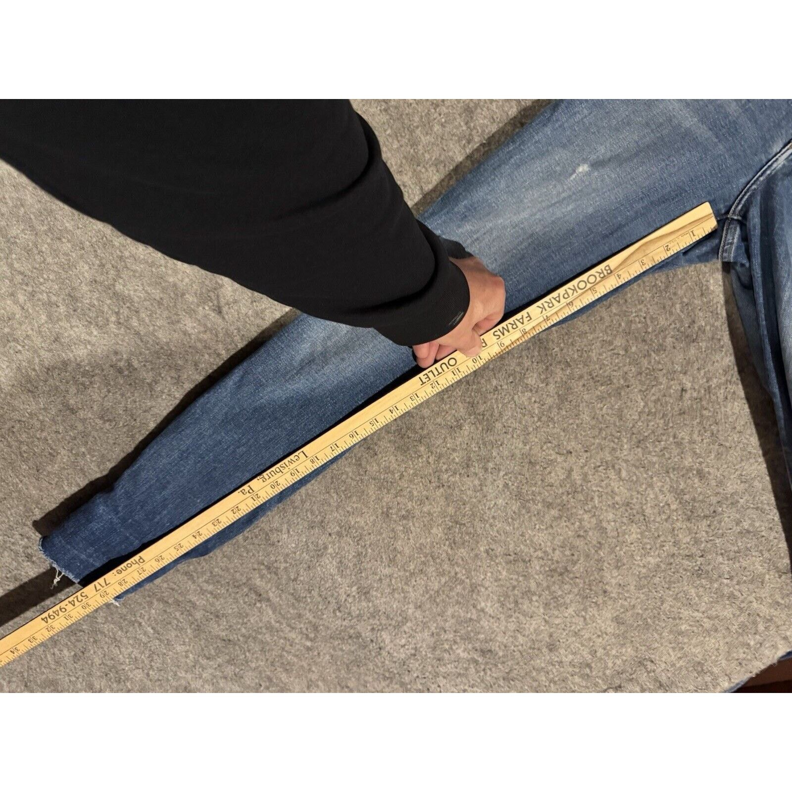 Other Joes Jeans Womens 25 Charlie High Rise Skinny Ankle Chic Size 25" / US 0 / IT 36 - 4 Thumbnail