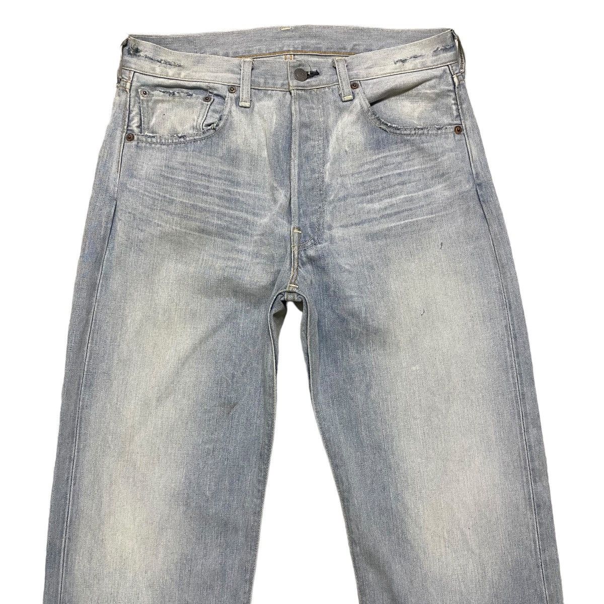Levi's Vintage Levis 501 Big E Denim Selvedge Jeans Over Washed Size US 32 / EU 48 - 4 Thumbnail