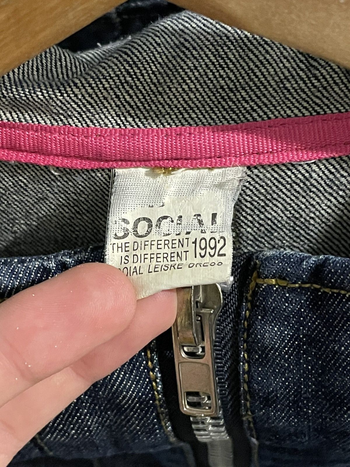 Japanese Brand Vintage Denim Military Jacket Napoleon Military Streetwear Size US L / EU 52-54 / 3 - 12 Thumbnail