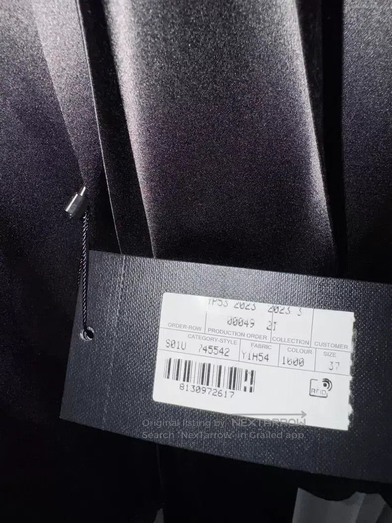 Saint Laurent Paris Saint Laurent Paris size 37 Ribbon Silk Shirt i Size US S / EU 44-46 / 1 - 3 Thumbnail