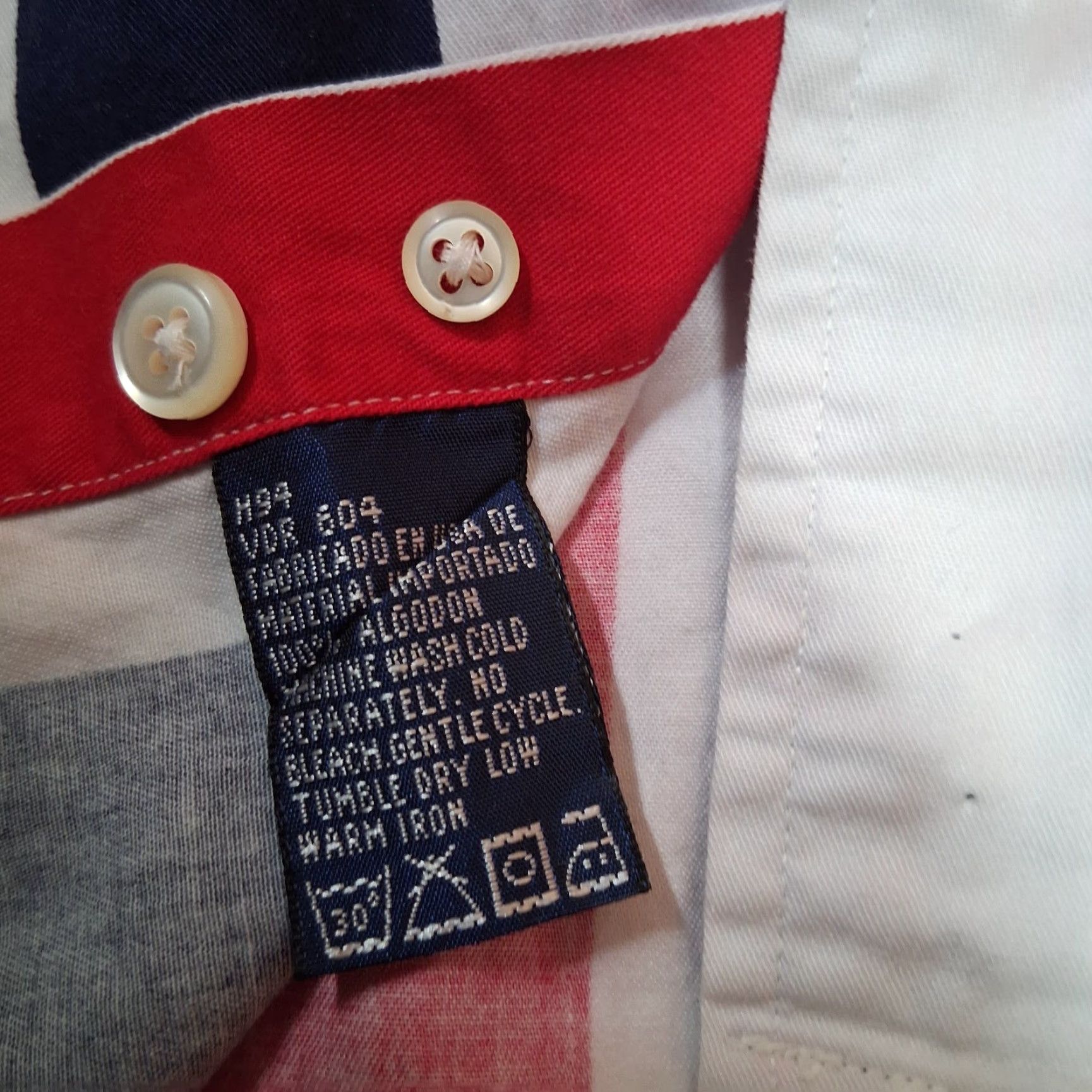 Nautica Vintage Nautica Sail Sports Shirt XL Nautical Red White Blue Stripe Boat Size US XL / EU 56 / 4 - 6 Thumbnail