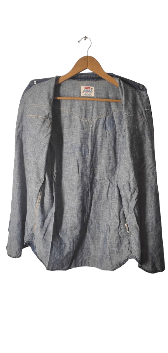 Levi's VINTAGE LEVIS 90S CHAMBRAY DENIM MADE IN HONG KONG Size US M / EU 48-50 / 2 - 3 Thumbnail