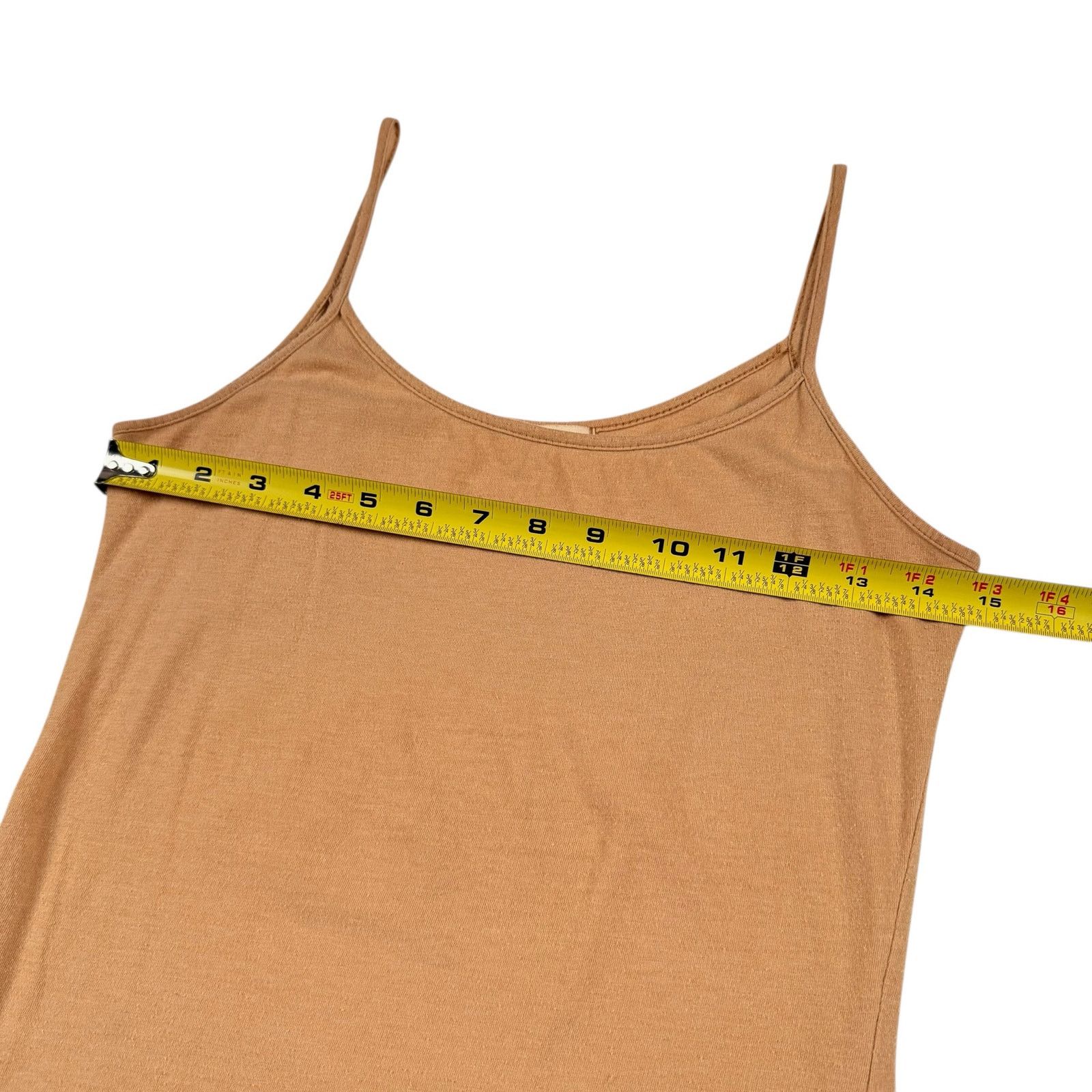 Forever 21 Vintage y2k Forever 21 Women's Tan Essential Tank Top Size M / US 6-8 / IT 42-44 - 5 Thumbnail