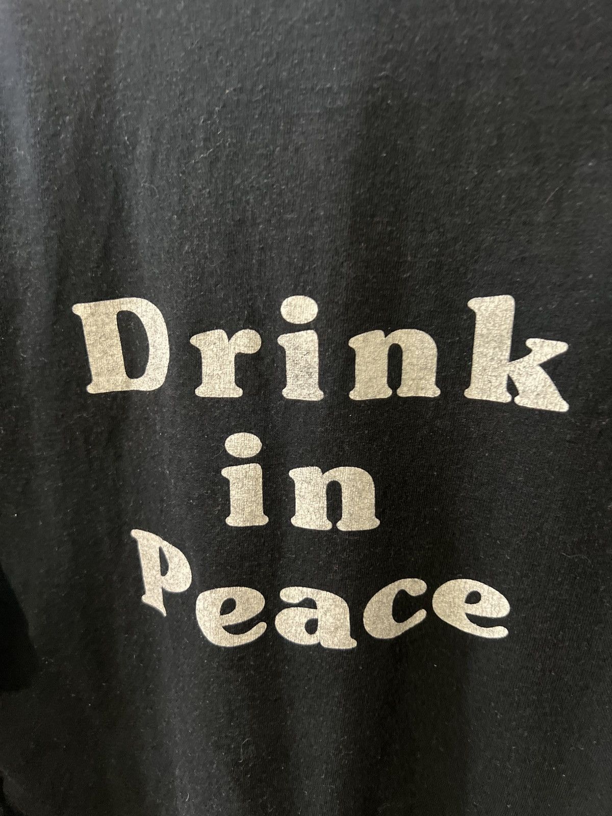 Band Tees × Vintage 1992 VINTAGE SLASH BLACK DEATH VODKA DRINK IN PEACR T SHIRT Size US L / EU 52-54 / 3 - 8 Thumbnail