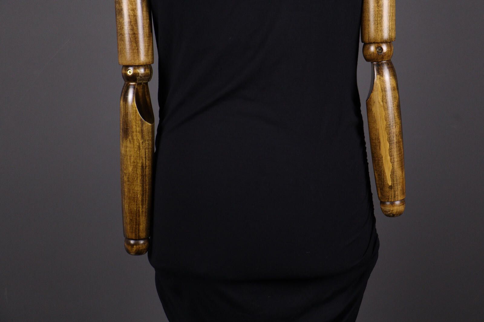 Designer Marc Cain Black 900 Summer Tank Bodycon Dress Size 6 Size M / US 6-8 / IT 42-44 - 8 Thumbnail
