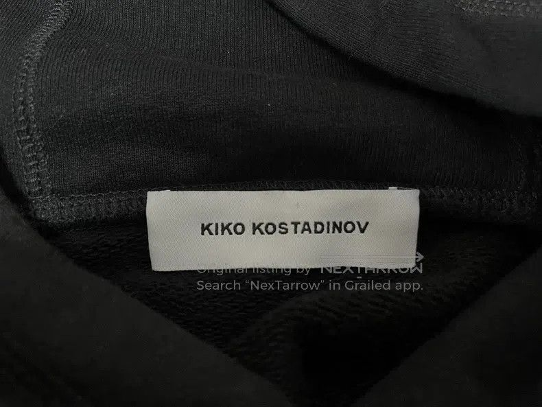 Kiko Kostadinov Kiko Kostadinov Black Outline Hooded Sweatshirt Size US M / EU 48-50 / 2 - 4 Thumbnail