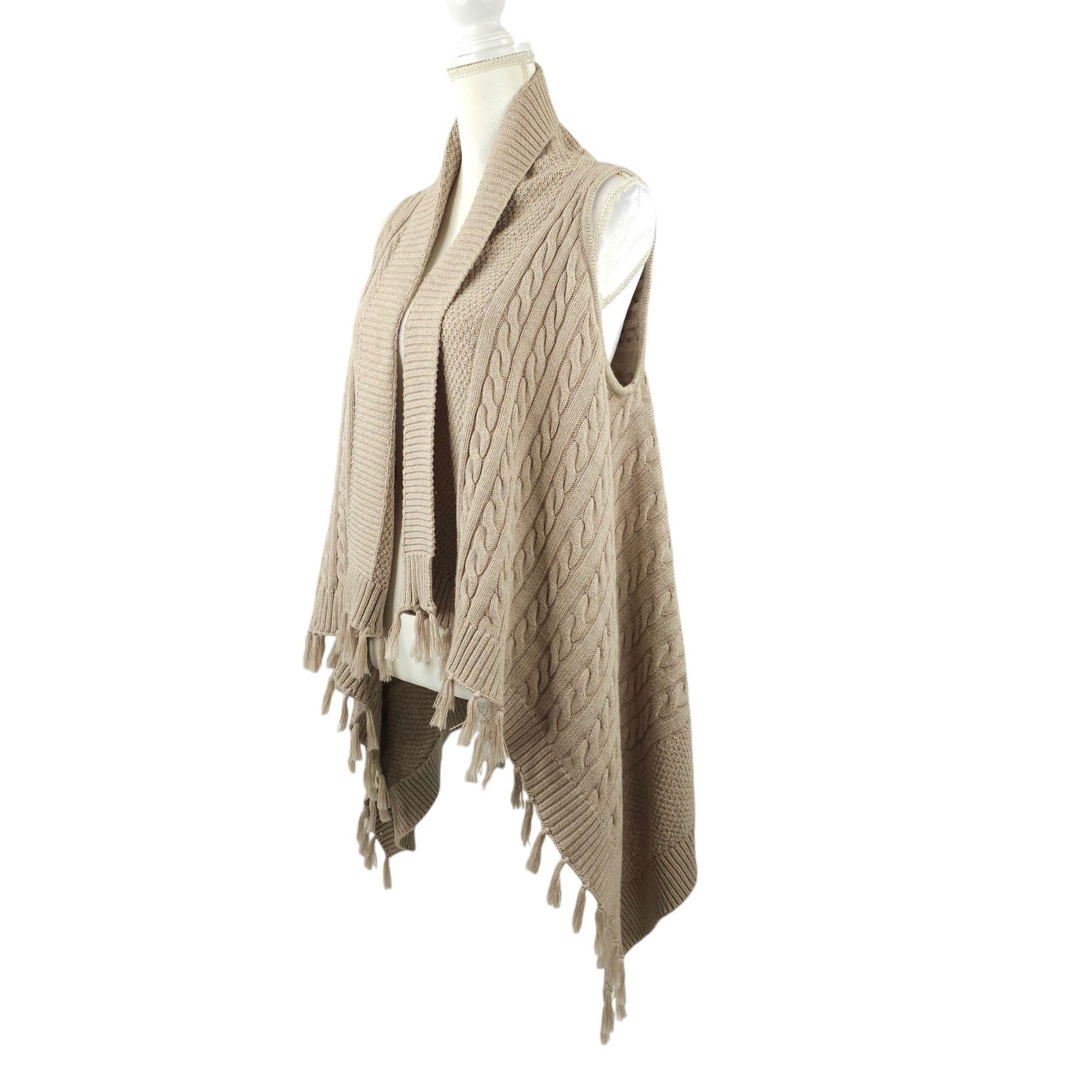 Other Matilda Jane Open Front Cardigan Cape Womens S Cable Knit Size S / US 4 / IT 40 - 7 Thumbnail