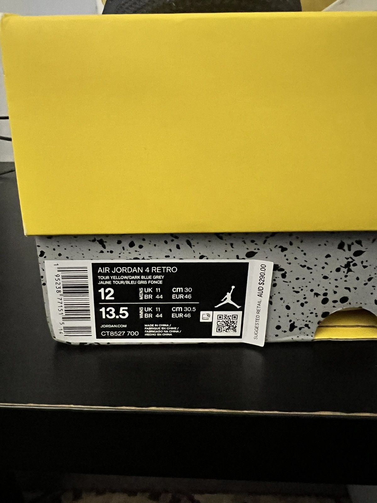 Jordan Brand Jordan Retro 4 Lighting Size US 12 / EU 45 - 6 Thumbnail