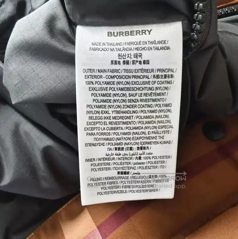 Burberry Burberry Brown Men's Puffer Jacket XL Size. Size US XL / EU 56 / 4 - 6 Thumbnail