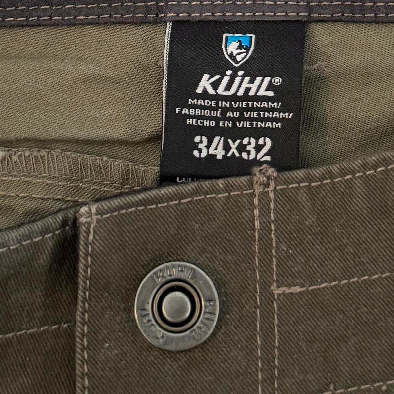 Carhartt × Kuhl × Vintage Kuhl Double Knee Forest Green Tech Utility Carpenter Pants Size US 34 / EU 50 - 5 Thumbnail
