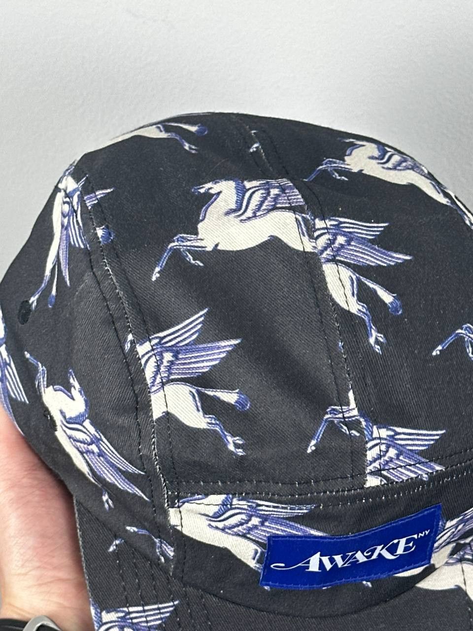 Awake NY Awake NY Printed 5 Pannel Snapback Hat Rare Size ONE SIZE - 5 Thumbnail