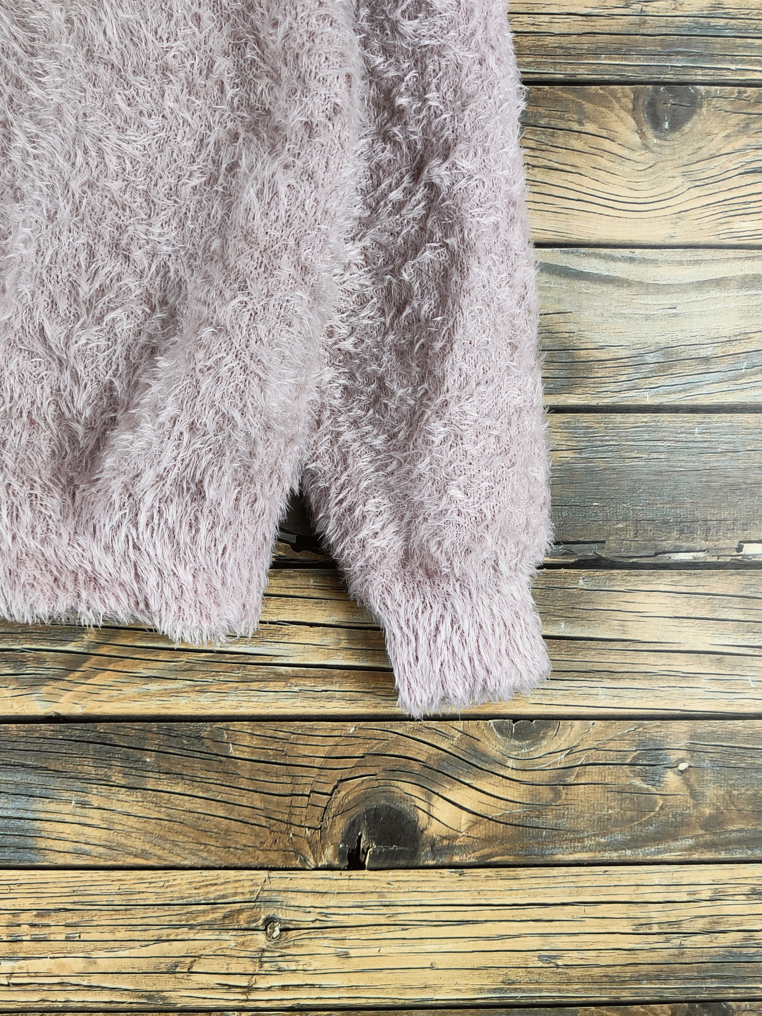 Japanese Brand DL Comfo-strain Soft Pink Fur Mohair Knitwear #46-493 Size M / US 6-8 / IT 42-44 - 6 Thumbnail