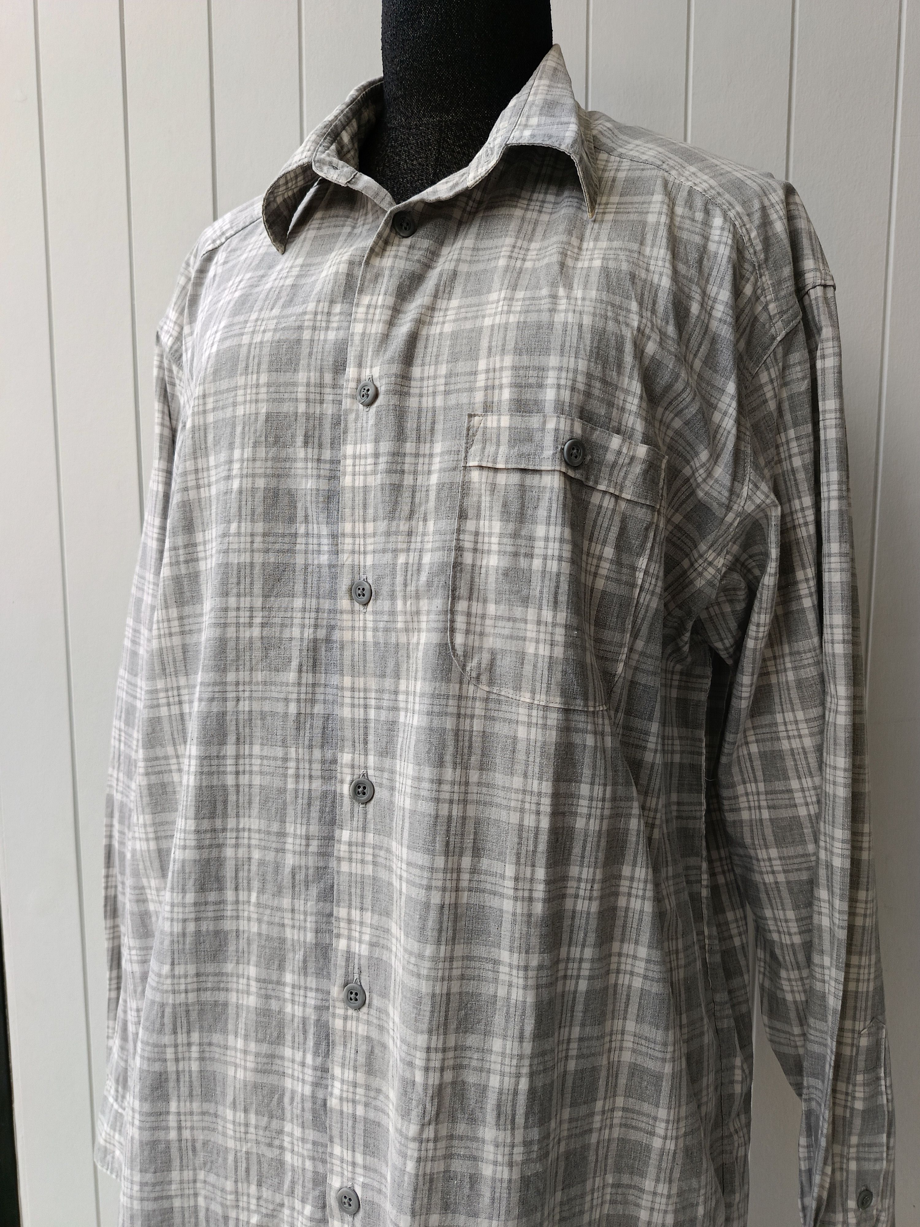 Yohji Yamamoto A.A.R Yohji Yamamoto D'urban Japan plaid check shirt Size US M / EU 48-50 / 2 - 3 Thumbnail