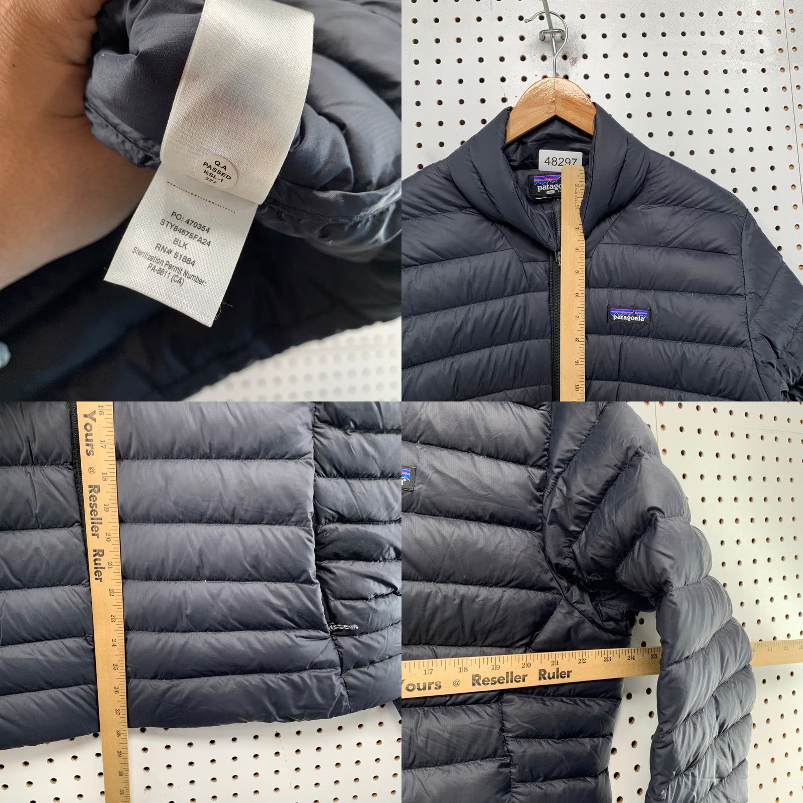 Patagonia Patagonia Down Puffer Jacket Mens Large Black Lightweight WinterFA24 Size US L / EU 52-54 / 3 - 8 Thumbnail