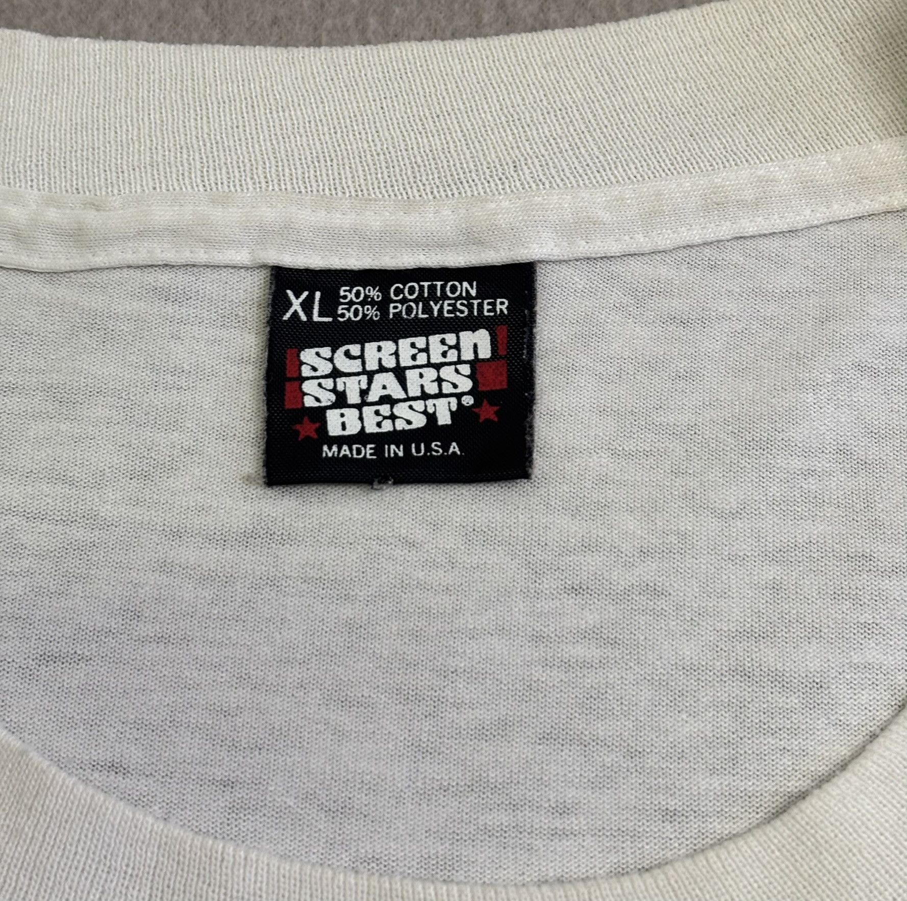 NFL × Vintage Chicago Bears 1987s NFL Screem Stars vintage T-Shirt Size US XL / EU 56 / 4 - 20 Thumbnail