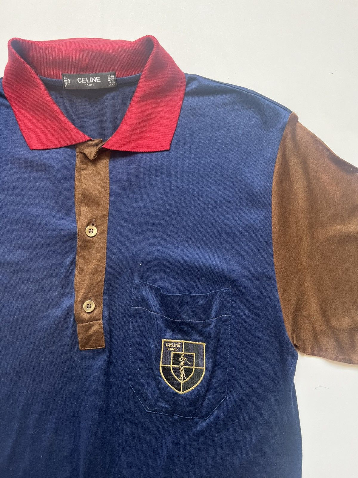Celine Vintage Celine Sports Polos Size US S / EU 44-46 / 1 - 3 Thumbnail