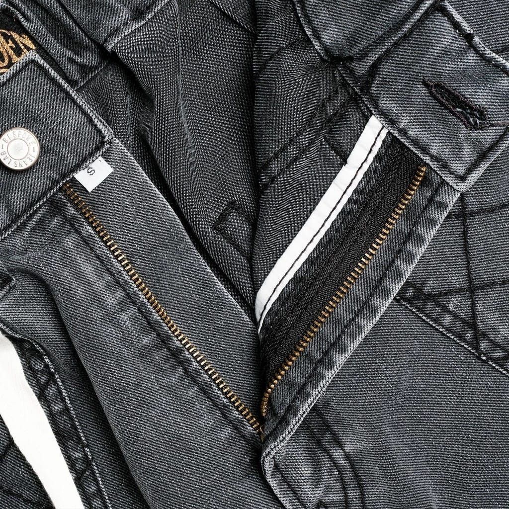 Denime × Japan Blue Jeans Hatori Baggy Grey Size US 32 / EU 48 - 3 Thumbnail