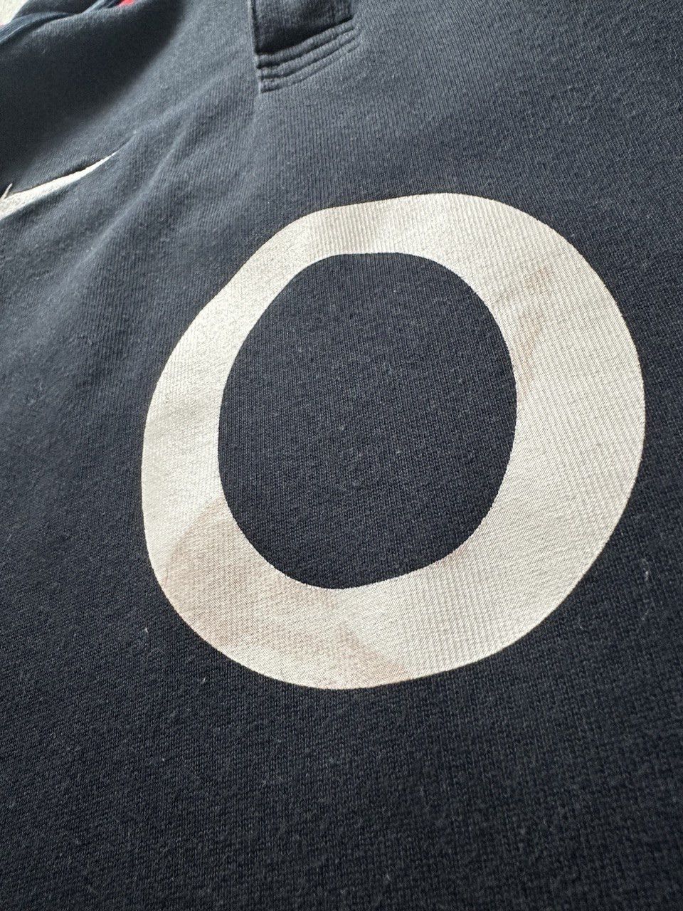 Nike VINTAGE NIKE ENGLAND RUGBY O2 SILVER TAB POLO JERSEY T SHIRT Size US L / EU 52-54 / 3 - 4 Thumbnail